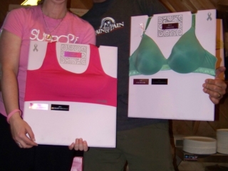 BFB 2012 Red Bra Green Bra